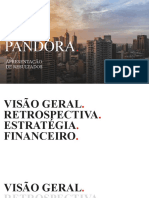 Apresentação de resultados da Pandora