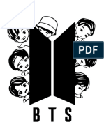 BTS Logo y Cantantes Animados