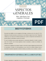 Aspectos Generales Psicologia 2023