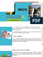 5 Hojas Msds