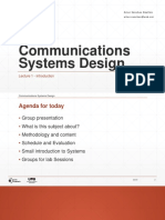 1stsession - CommunicationsSystemsDesign Introduction 2022