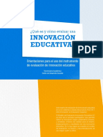 Rúbrica Innovación Educativa
