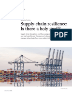 Supply Chain Resilience Is There A Holy Grail