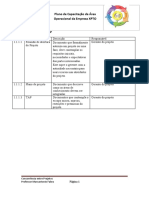 Plano de Capacitação da Área Operacional