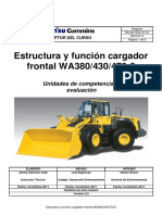 01 - 1 - Descriptor Del Curso Estructura y Función WA380-6 430 470-6 Versión 2.0