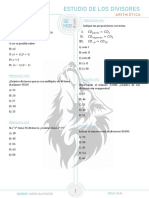 Examen PDF ED - S15AA. ESTUDIO DE LOS DIVISORES