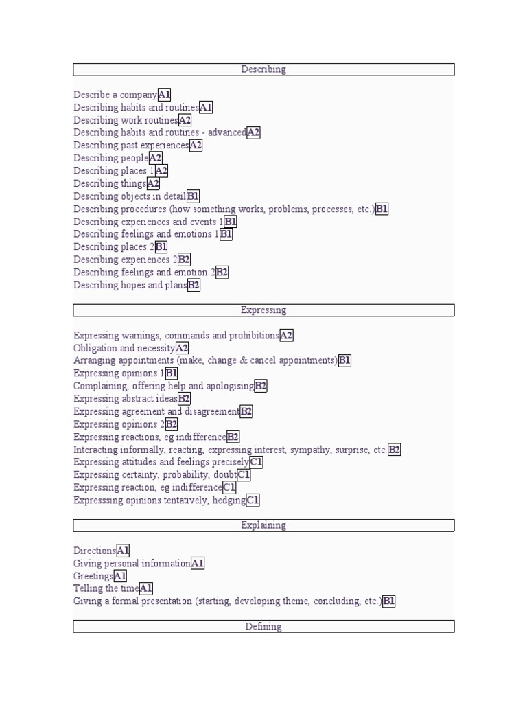 Describing | PDF