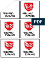 Logo Peruano Español