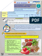 Receta rica en hierro y beneficios del ejercicio