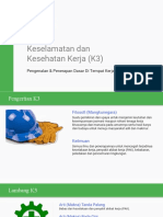 Dasar-Dasar Keselamatan Dan Kesehatan Kerja (K3)