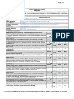 Ficha de Desempeño - Segunda Supervision Civil