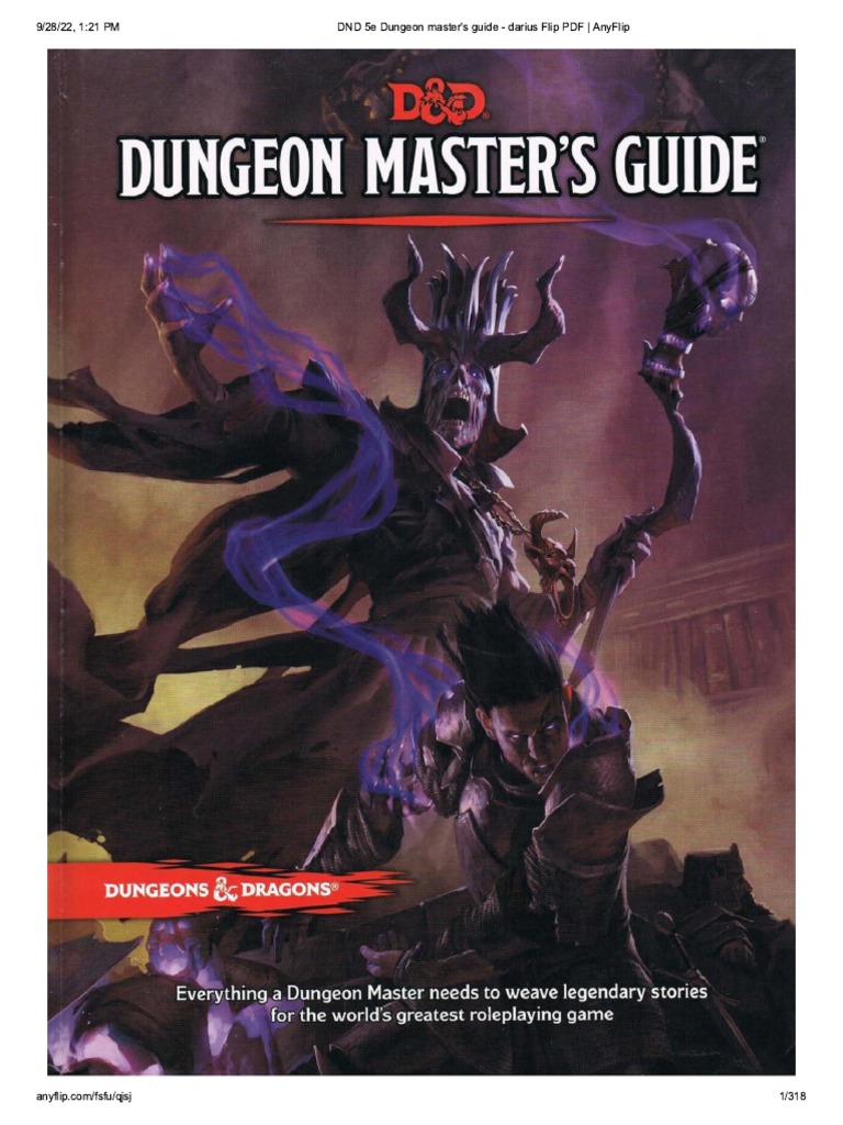 DND 5e Dungeon Master S Guide Darius Flip PDF AnyFlip PDF