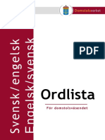 Ordlista, Juridik