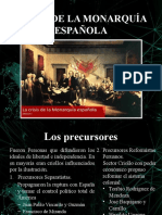 Crisis de La Monarquía Española