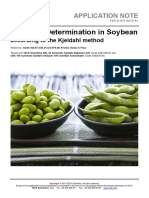 Nprotein Determination in Soybean Kjeldahl Method 206259