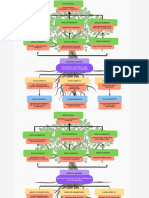 Gráfico de Mapa Conceptual Mental Con Concepto Principal e Ideas Secundarias Moderno y Ordenado Multicolor