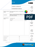 Diluyente Acrílico D0450