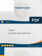 Termofusión tuberías polietileno