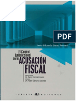2021 El Control Jurisdiccional de La Acusación Fiscal (Javier Eduardo Lopez Romani)