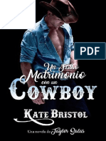 Un Falso Matrimonio Con Un Cowboy Kate Bristol