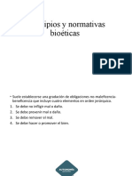 Principios y Normativas Bioéticas Yasmel