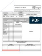 Formato Colocación de Acero