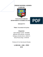 Informe 4 Viscosidad de L Quidos PDF