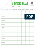 Clase N° 6 Formato Planificación de Actividades fijas CREAR