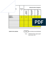 Clase 06 - Excel Guía de Organización Del Tiempo HORA DE ESTUDIO