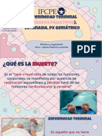 Enfermo Terminal (Paliativos), Eutanasia y PX Geriátrico, F1