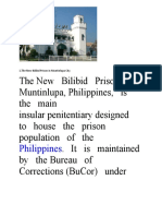 Philippines: 1.the New Bilibid Prison in Muntinlupa City