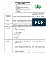 Sop Pembersihan Dan Penyimpanan Object Glass