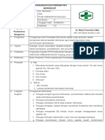 Sop Penggunaan Dan Perawatan Mikroskop