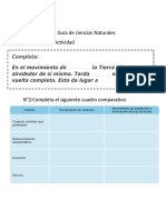 Guía de Ciencias Naturales