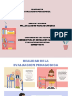 Historieta - Evaluacion Pedagogica 2022