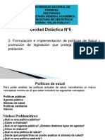 Salud Publica - Politicas Publicas - Unidad 5 - Segunda Parte