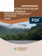 Kecamatan Peso Hilir Dalam Angka 2022