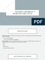 Hipertensión y diabetes: daño renal