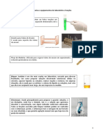 Vidrarias e equipamentos laboratoriais