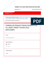 Gmail - FORMULIR PENDAFTARAN PESERTA JS VII JAWA TIMUR TAHUN 2022 (MTs - SMP)