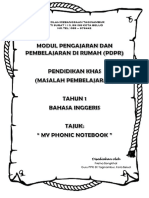 Modul PDPR PPKI Tahun 1 Bahasa Inggeris (MBK)