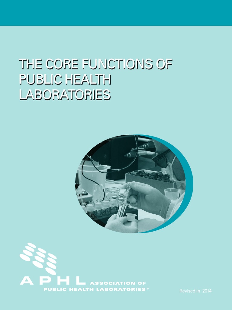 The Core Functions of Public Health Laboratories: Revised in 2014 | PDF ...