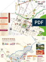 Mapa Turistico Oficial Popayan Version Carta