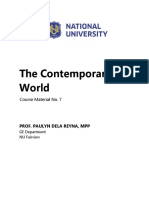 The Contemporary World CM - Global Religion