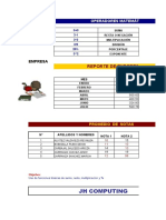 Ejercicios Individual Excel