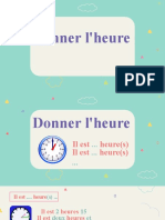Donner L'heure