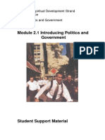 SSD PG 2 1 Introducing Politics and Government Student