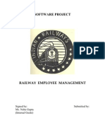 Railway Employee Union System