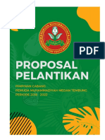 Proposal Pelantikan