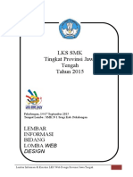 INFORMASI Dan Kisi Kisi LKS WEB DESIGN 2015v2708